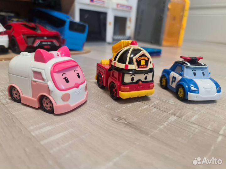 Робокар поли набор