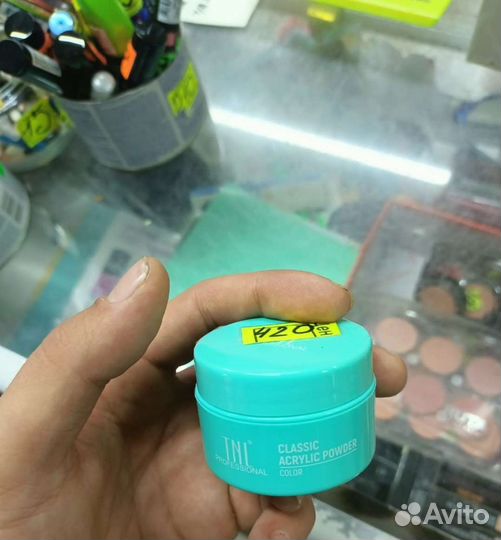 Акриловая пудра для наращ-ия и укрепления ногтей