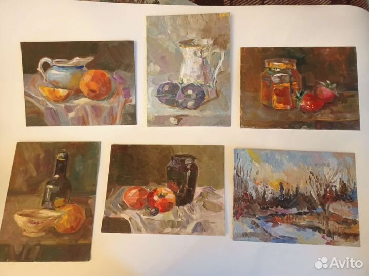 Этюд маслом