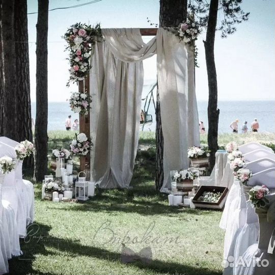 Аренда арки для выездной регистрации