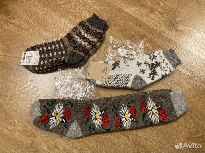 Носки шерстяные 37-41 размер, новые