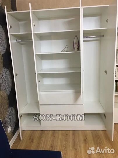 Шкаф 4х створчатый