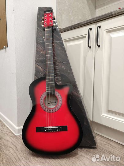 Гитара акустическая Terris 38' Red