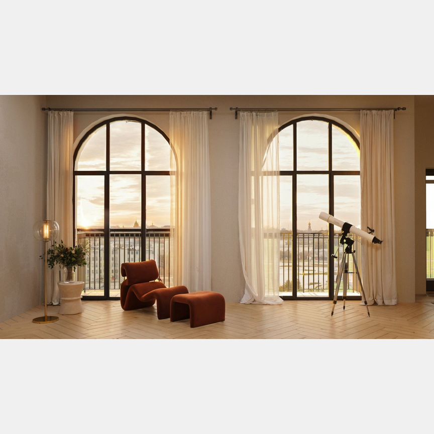 2-к. квартира, 69,4 м², 2/15 эт.