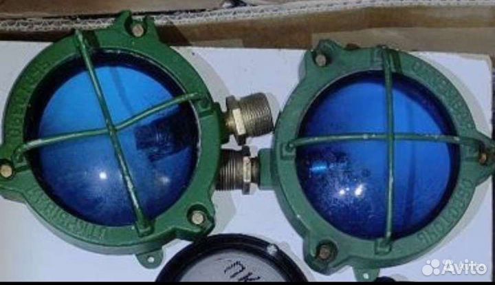 Судовой прожектор сс-410. Сделано в СССР