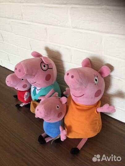 Свинка Пеппа и ее друзья коллекция игрушек