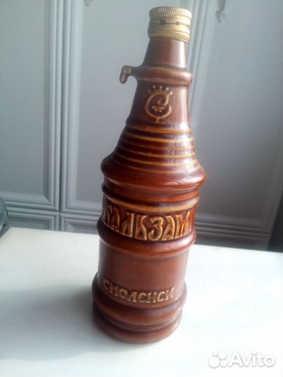 Бутылка керамическая