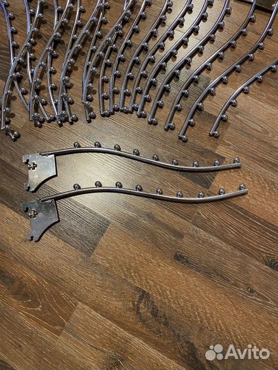 Кронштейн вертикаль, 7 шариков. Профиль, 180 см