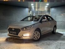 Hyundai Solaris 1.6 AT, 2018, 95 341 км, с пробегом, цена 1 295 000 руб.