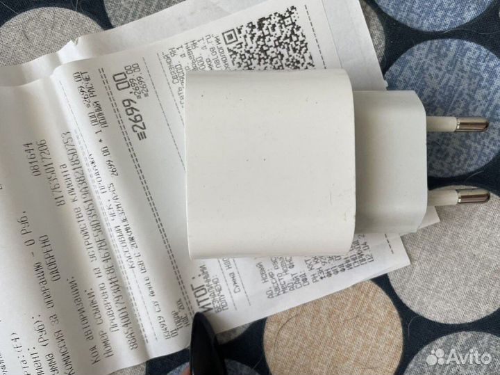 Адаптер apple 20w быстрая зарядка на айфон