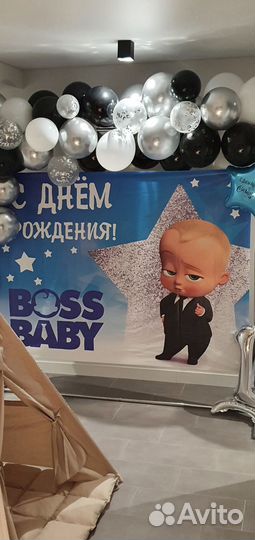 Прокат баннера (фотозона)