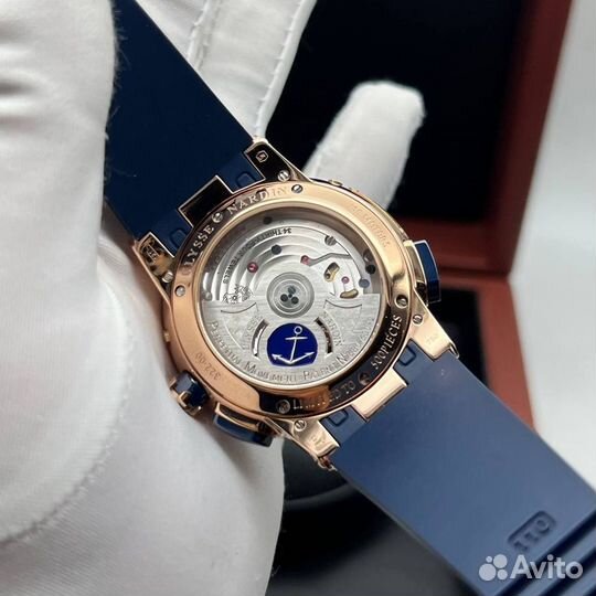 Часы Ulysse Nardin El Toro GMT Blue Gold