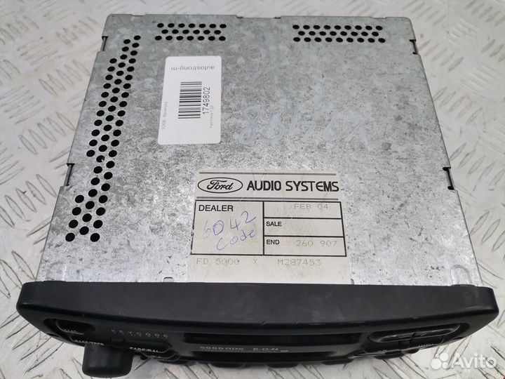 Магнитола Ford Focus 2000 1360928