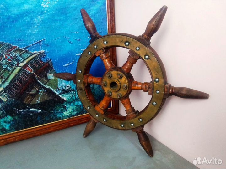 Штурвал судовой корабельный
