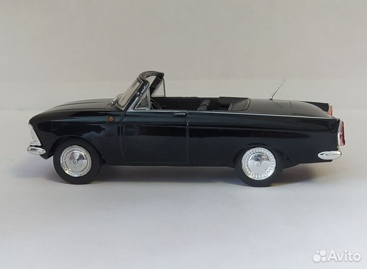 Москвич 408 турист кабриолет.Модель автомобиля