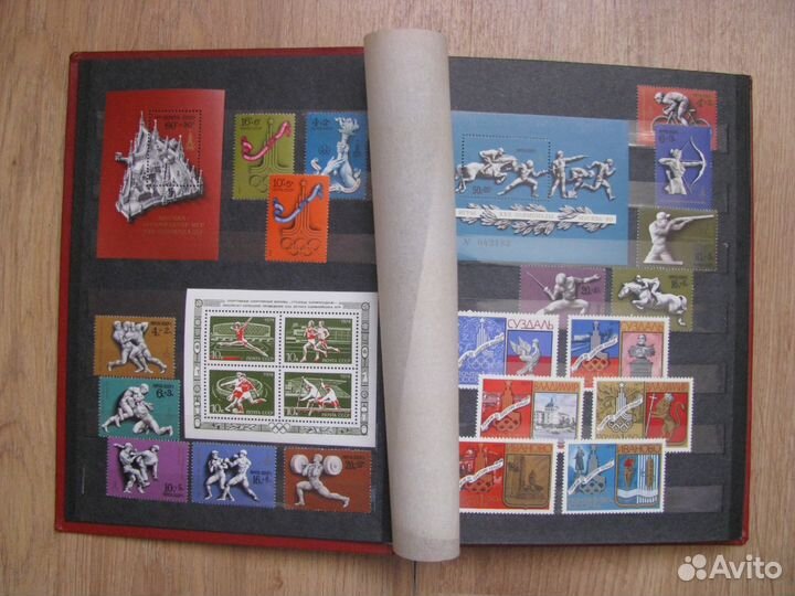 Марки Олимпиада-80.ссср