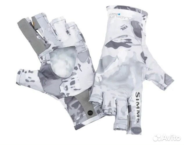 Перчатки Simms SolarFlex Sunglove Half-finger