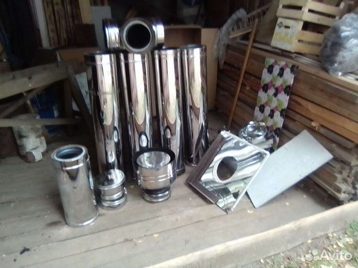 Сэндвич труба для дымохода д150