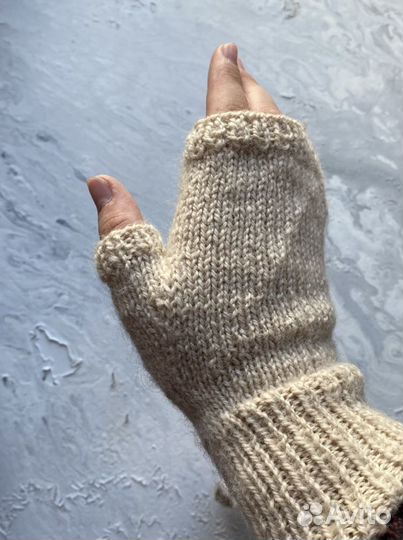 Новые перчатки из альпаки