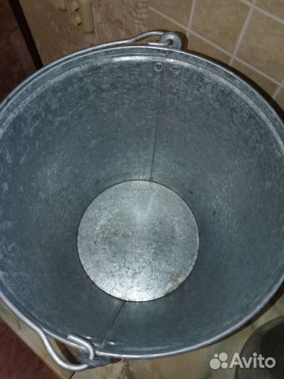 Ведро оцинкованное 12 литров