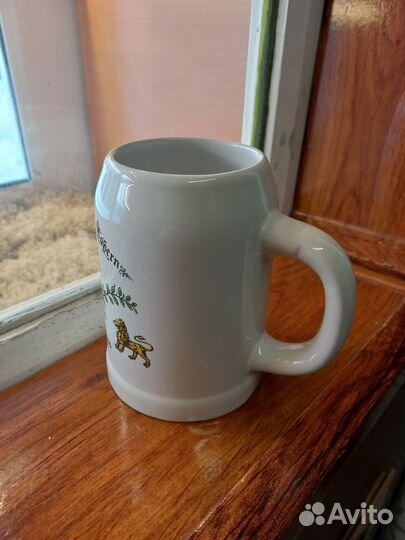 Кружка фарфоровая пивная 0,5л Европа