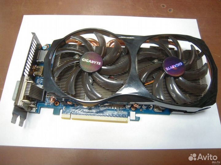 Видеокарта gigabyte GeForce GTX 660 2 гб