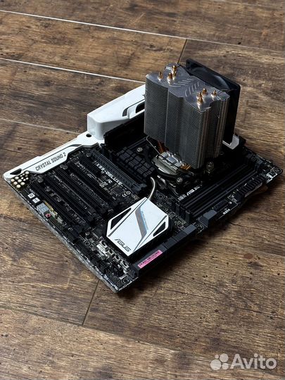 Материнская плата Asus deluxe x99 +CPU, Башня