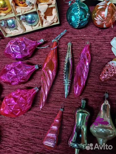 Елочные игрушки СССР