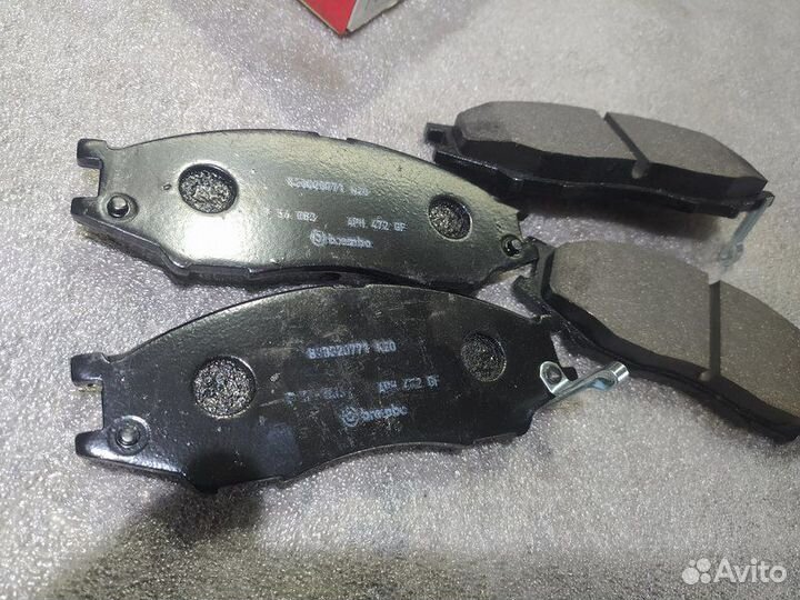 Колодки тормозные передние brembo Almera Classic