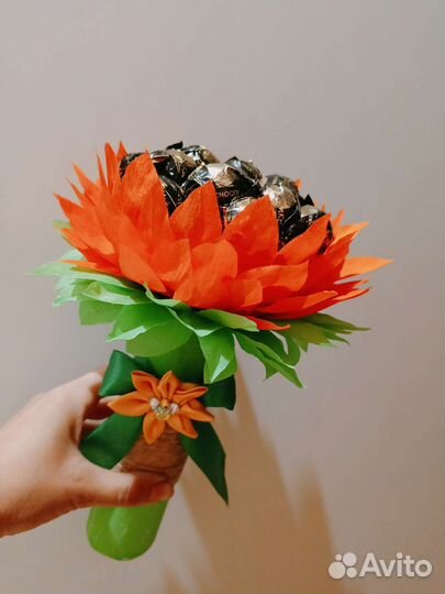 Съедобные букеты учителю, воспитателю