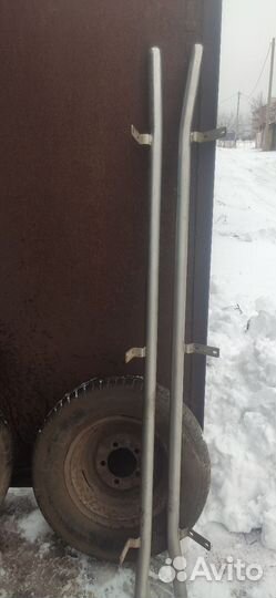 Продам защиту порогов Toyota Land Cruiser 100