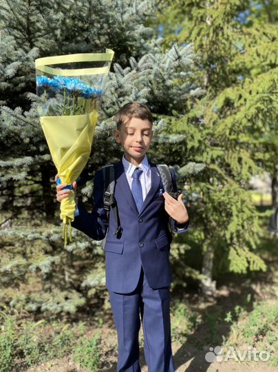 Школьный костюм для мальчика 140