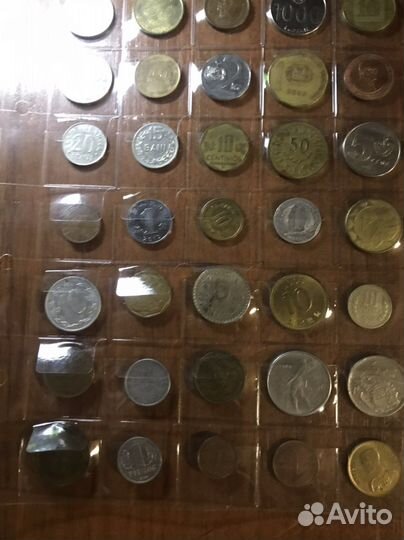 Иностранные Монеты набор 48 шт