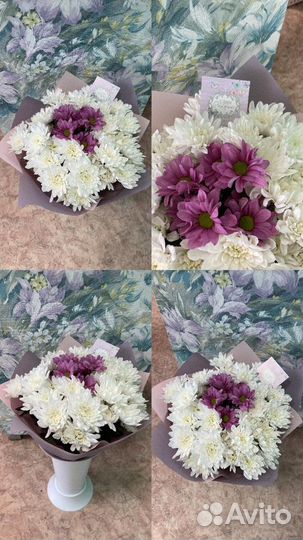 Розы,Хризантемы,Маленькие розы