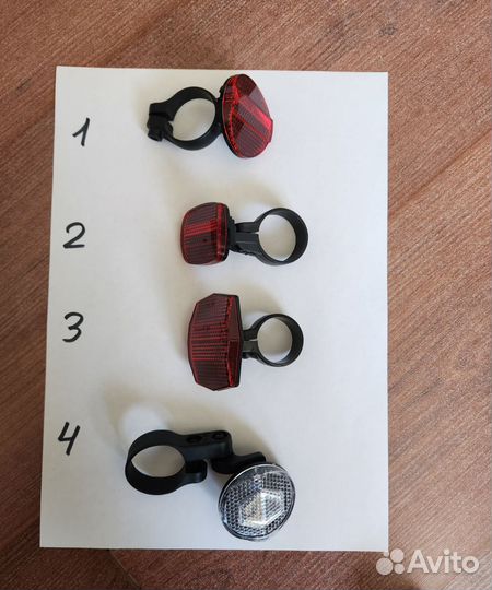 Катафоты для велосипеда