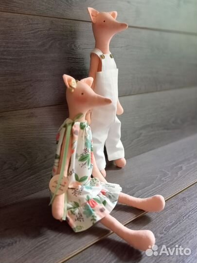 Лиса текстильная Тильда