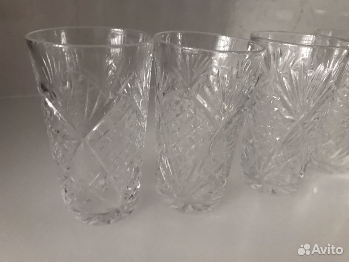 Хрустальные рюмки СССР