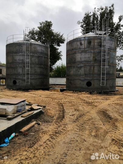 Резервуар Горизонтальный Стальной ргсп-100 м3