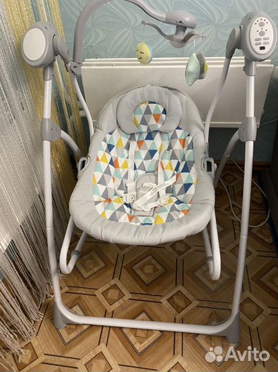 Детские электронные качели