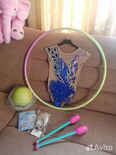 Купальник для художествен. гимнастики с предметами