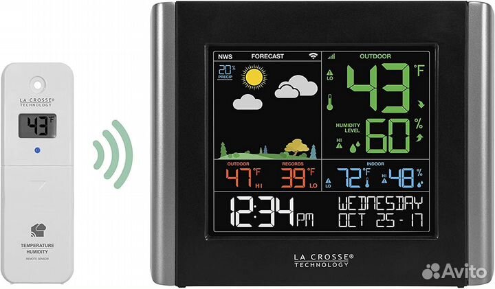 Новая USA La Crosse Technology V10-TH-INT V10-TH W