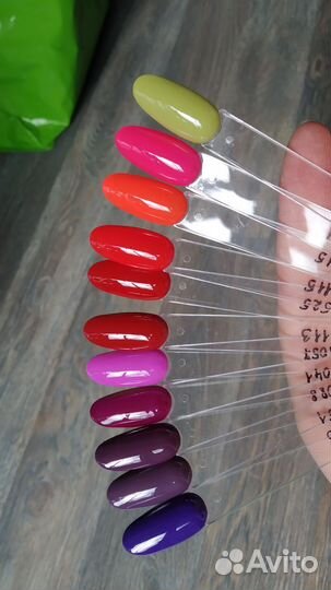 Гель лаки для маникюра набор