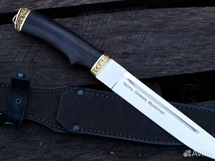 Охотничий нож ручной работы