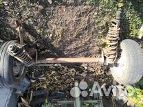 Задняя балка в сборе на Москвич 2141,прицеп