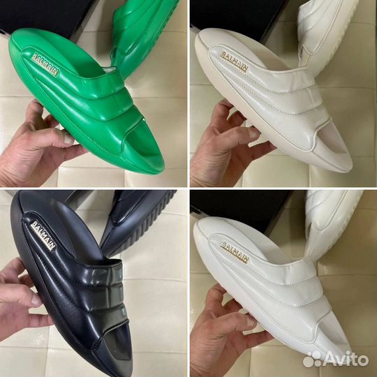 Шлепанцы женские Balmain новые в наличии