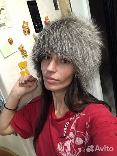 Шапка из чернобурки