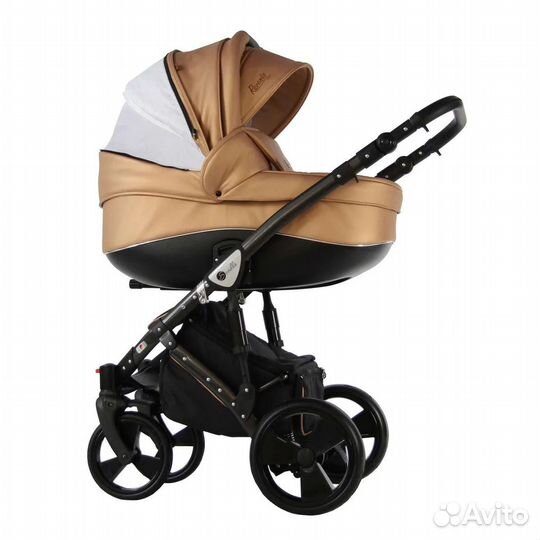 Коляска 3в1 Sevillababy Ravento Eco Бронза экокожа