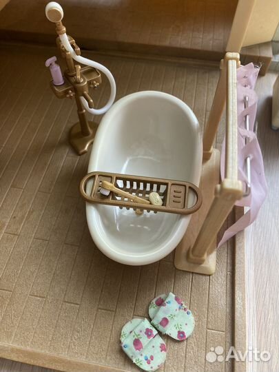 Sylvanian Families ванна,туалет
