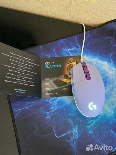 Игровая мышь logitech g102