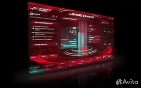 Огромный Игровой Asus ROG strix 17.3